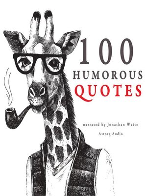 cover image of 100 humorous quotes